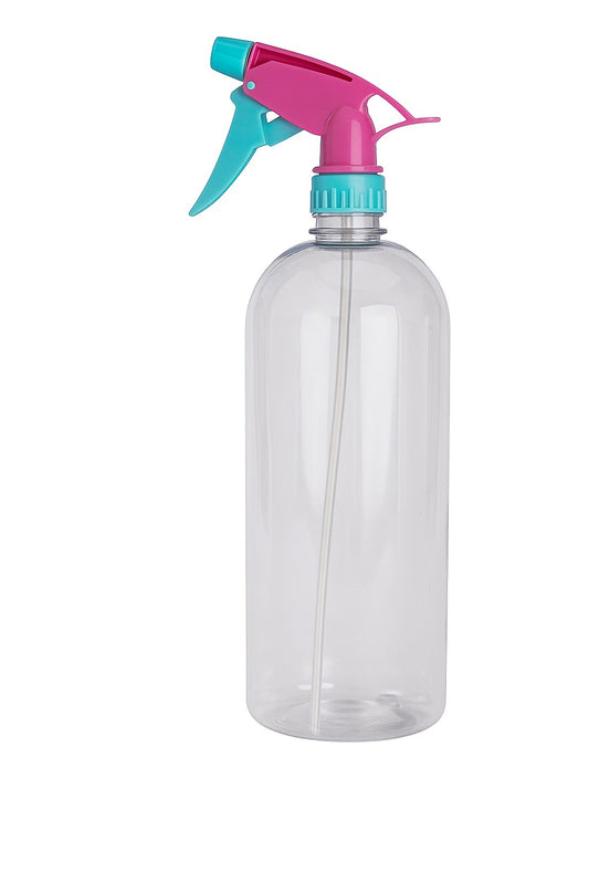 1 Liter Pressure Spray Pump Bottle with Adjustable Nozzle | Heavy Duty Gardening Water Pump Sprayer | Water Sprayer for Home Garden Lawn Plants Watering &Cleaning | Pack of 2 |